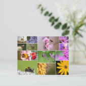 美しい花春と夏の感覚! ポストカード (スタンド正面)