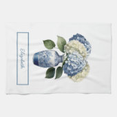 美しい花束あじさい キッチンタオル (横)