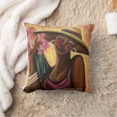 美しい花束の枕 クッション (ブランケット)