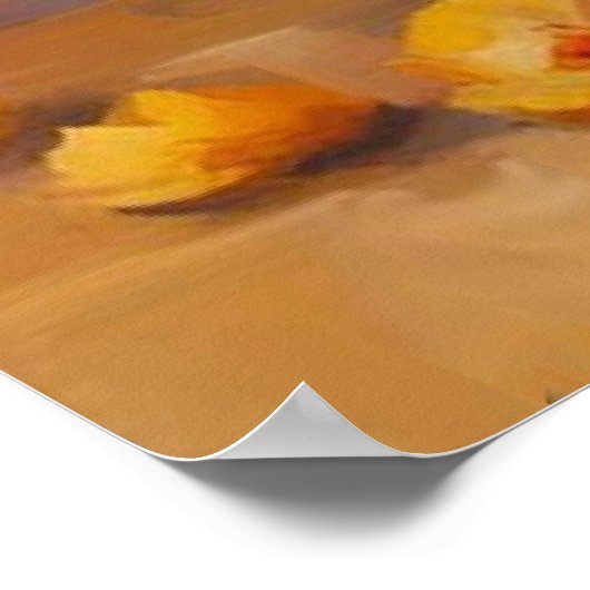 美しい花束17 ポスター (角)