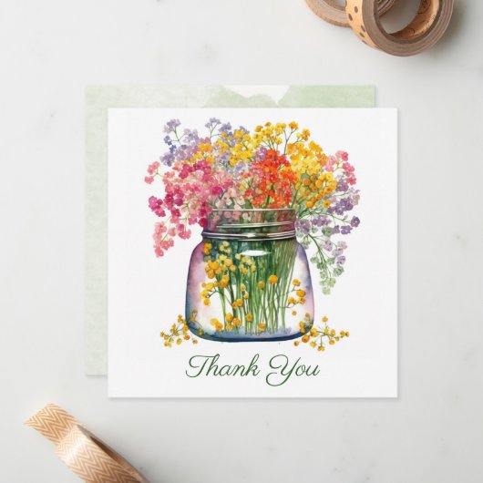 美しい花束 ノートカード (正面/裏面インサイチュ)