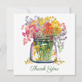 美しい花束 ノートカード (正面)