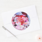 美しい花束 ラウンドシール (封筒)