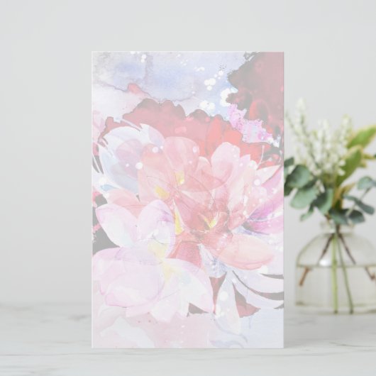 美しい花束 便箋 (スタンド正面)