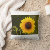 美しい花柄の装飾用クッション- enh クッション (ブランケット)