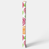 美しい花柄バラ SAMSUNG GALAXYケース (左側面)