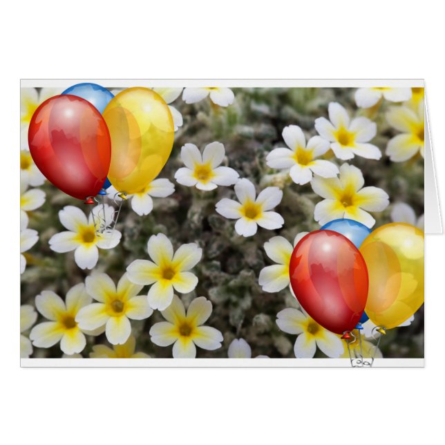 美しい花柄 (正面横)