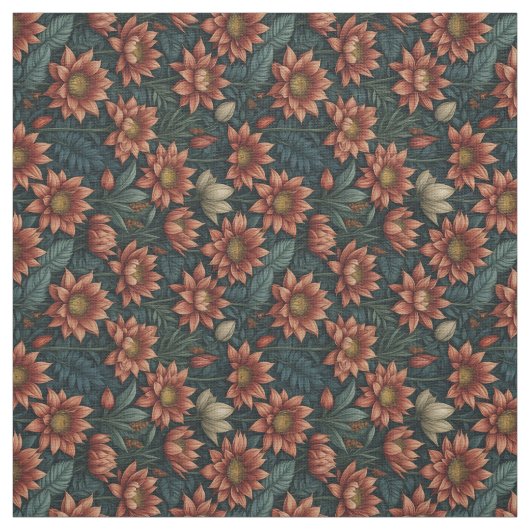 美しい花柄 ファブリック (見本)