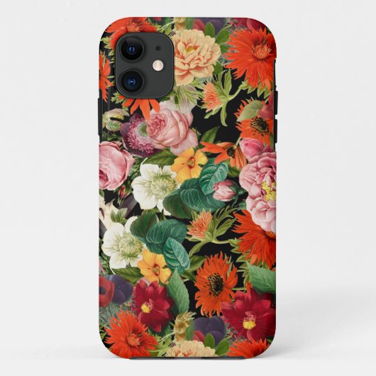 美しい花柄 Case-Mate iPhoneケース (裏面)