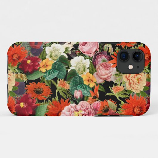 美しい花柄 Case-Mate iPhoneケース (裏面(横))