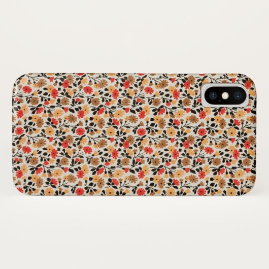 美しい花柄 Case-Mate iPhoneケース (裏面(横))