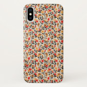 美しい花柄 Case-Mate iPhoneケース (裏面)