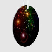 美しい花火 オーナメント (正面)