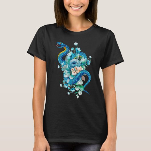 美しい花爬虫類キーパー捕食動物S Tシャツ (正面)