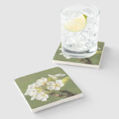 美しい花石コースター ストーンコースター (横)