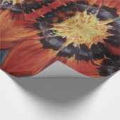 美しい花葉のアートラッピング紙 ラッピングペーパー (角)