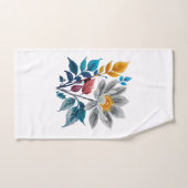 美しい花葉や バスタオルセット (ハンドタオル)