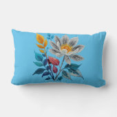 美しい花葉や ランバークッション (裏面)