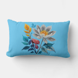 美しい花葉や ランバークッション