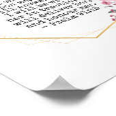 美しい花詩編91ポスター ポスター (角)