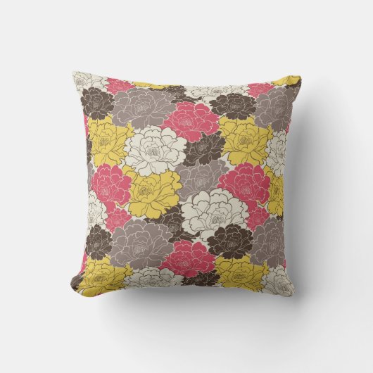 美しい花飾り装飾用クッション クッション (正面)