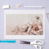 美しい花14 薄葉紙 (クラフト)