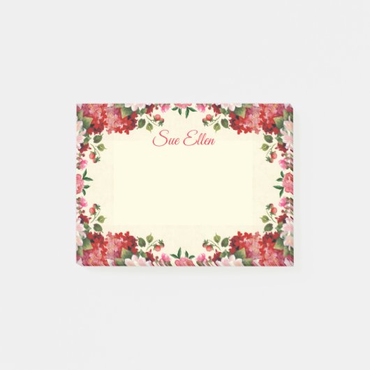 美しい花402ポストイットノート ポストイット (正面)