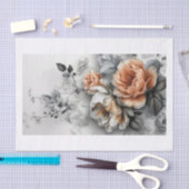 美しい花9 薄葉紙 (クラフト)