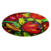 「美しい花」かわいいアー買ト カッティングボード (角)