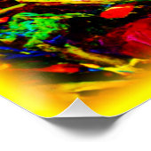 「美しい花」かわいいアー買ト ポスター (コーナー)