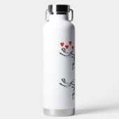 美しい花 ウォーターボトル (正面)