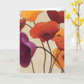 美しい花 カード (黄色い花)