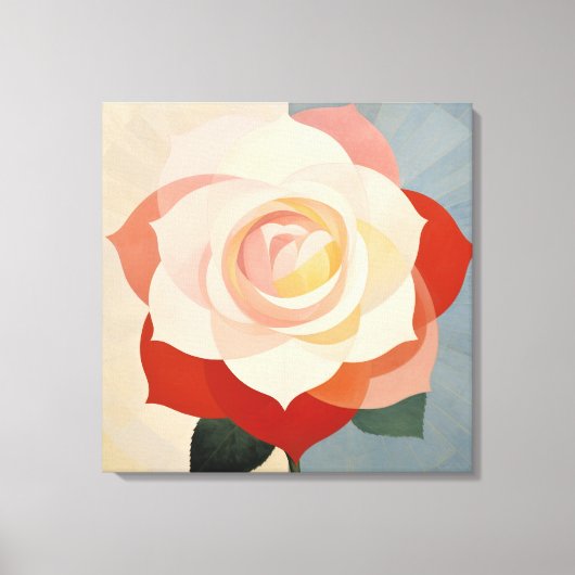 美しい花 キャンバスプリント (正面)