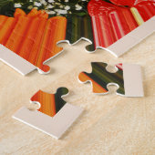 美しい花 ジグソーパズル (側面)