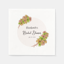 美しい花 スタンダードカクテルナプキン