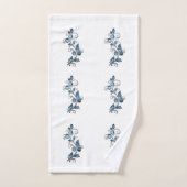 美しい花 バスタオルセット (ハンドタオル)