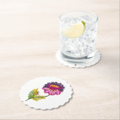 美しい花 ペーパーコースター (インサイチュ)