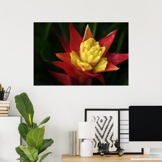 美しい花 ポスター (ホームオフィス)