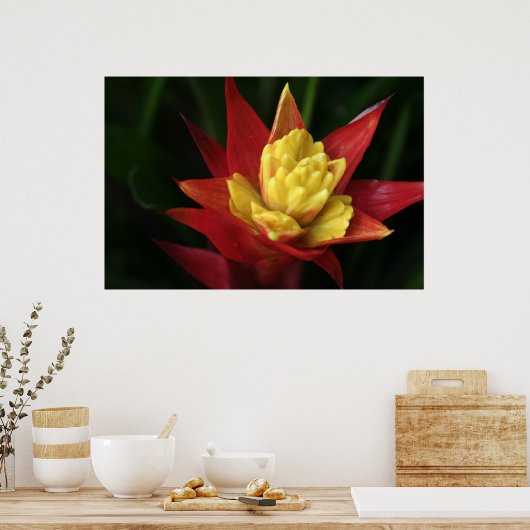 美しい花 ポスター (キッチン)