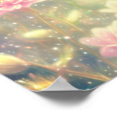 美しい花 ポスター (角)