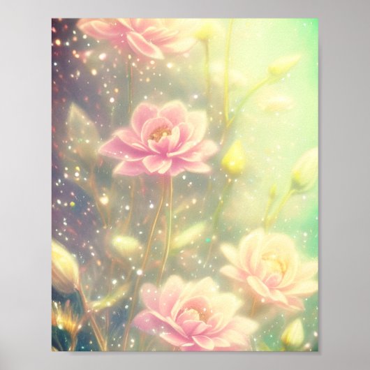 美しい花 ポスター (正面)