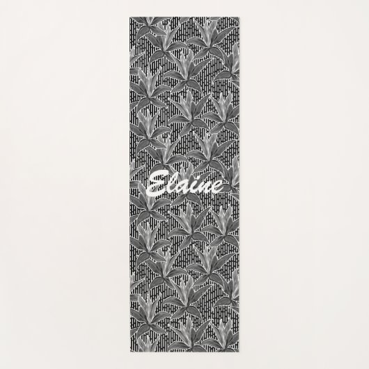 美しい花 ヨガマット (正面)