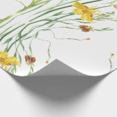 美しい花 ラッピングペーパー (角)