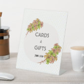 美しい花 台座サイン (インサイチュ)