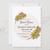 美しい花 招待状 (正面)