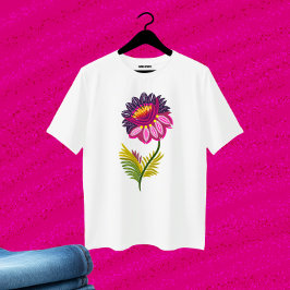美しい花 Tシャツ