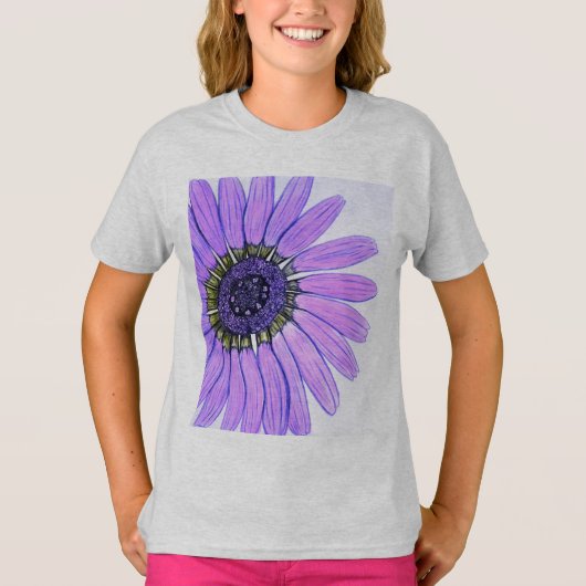 美しい花 Tシャツ (正面)