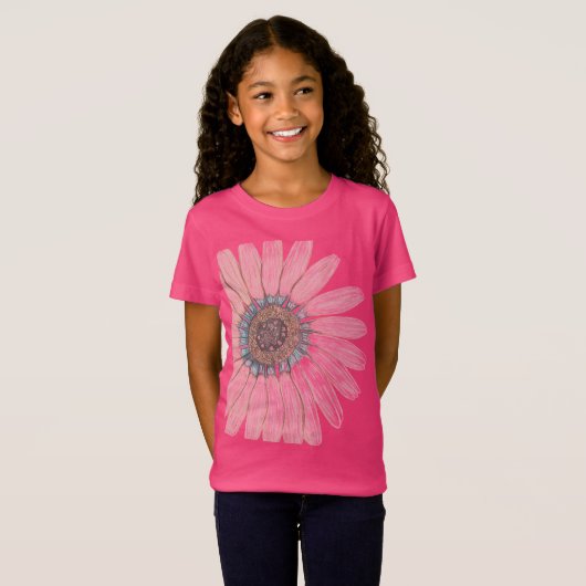 美しい花 Tシャツ (正面フル)