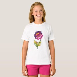 美しい花 Tシャツ