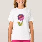 美しい花 Tシャツ (正面)